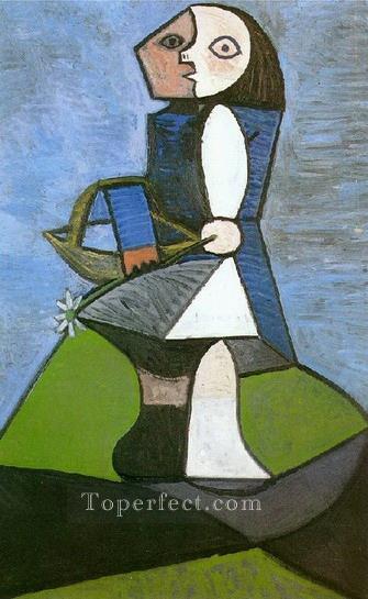 Niño de las flores 1945 Pablo Picasso Pintura al óleo